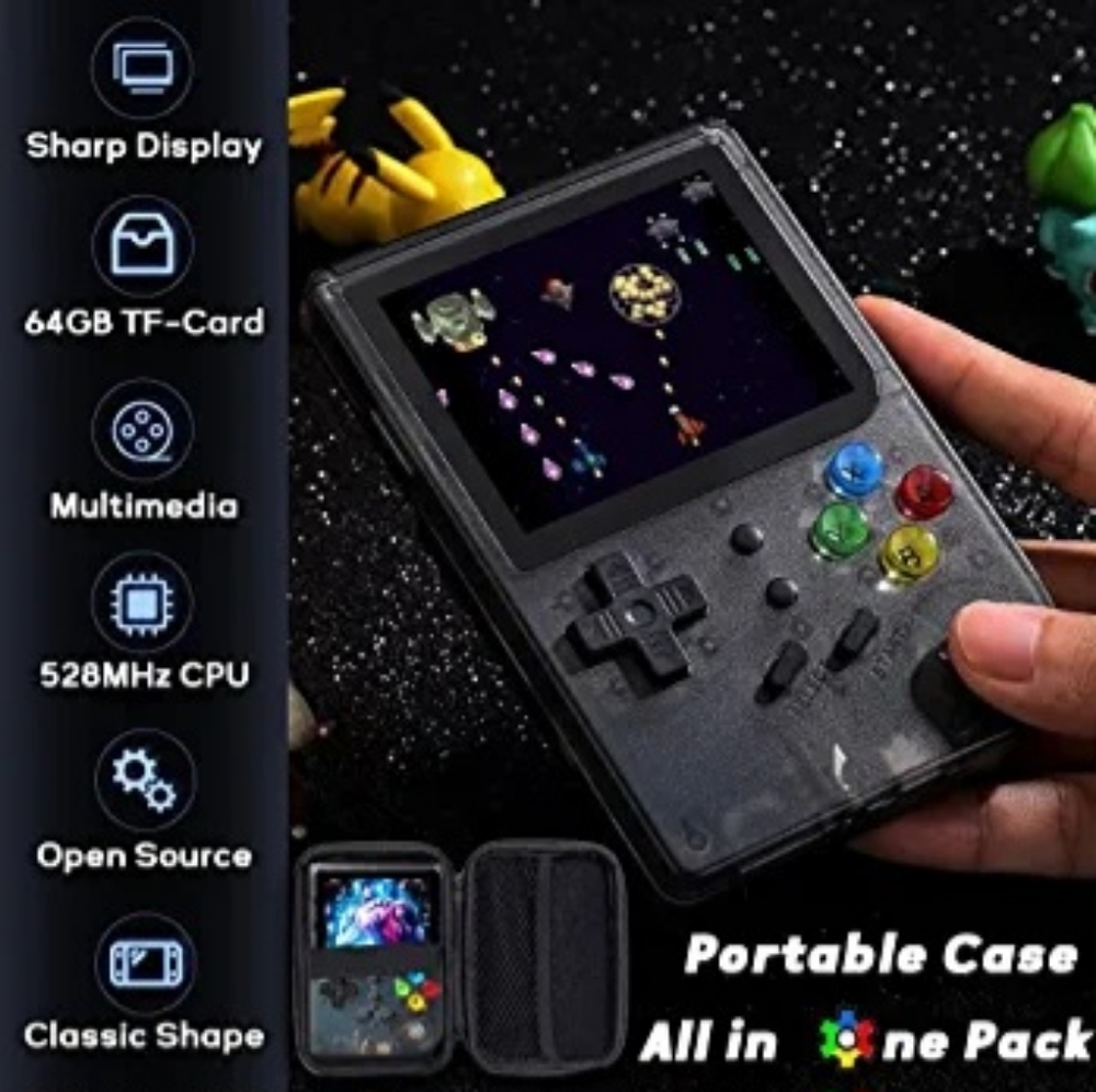 RG300 Handheld Game Console , Retro Game Console with Open Linux System Built-in - Picture 3 of 5